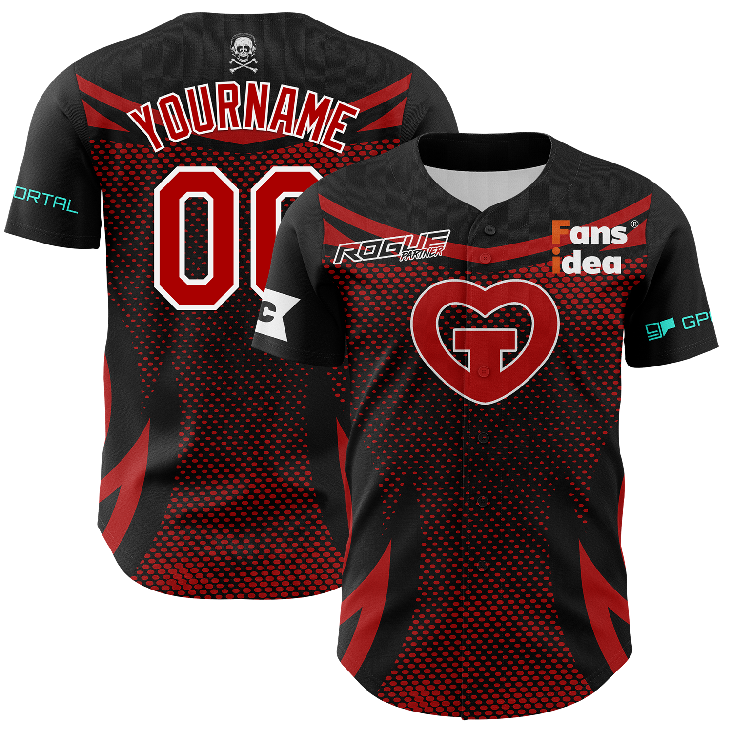 Rocket League-inspired jersey