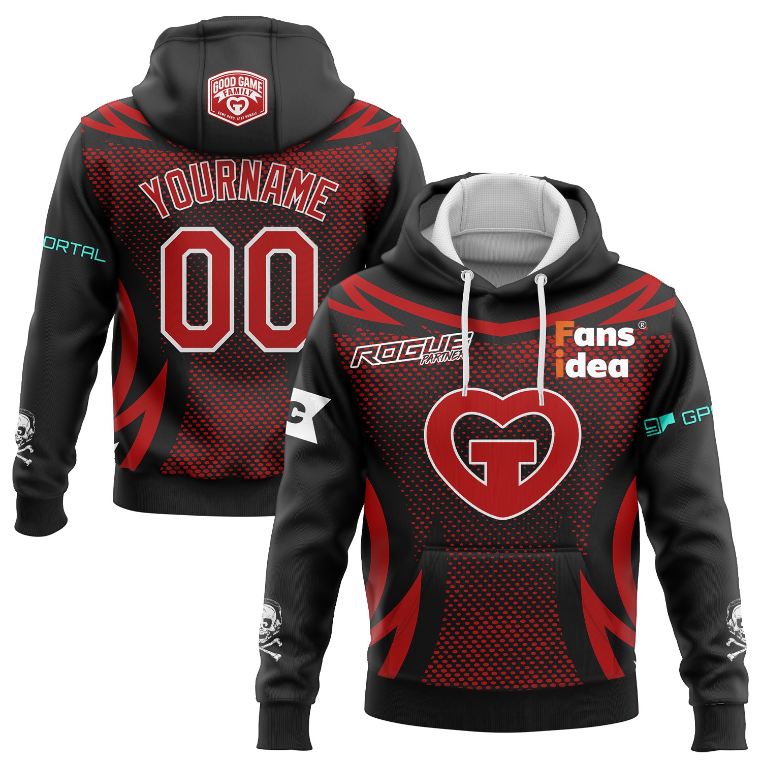 Rocket League-inspired hoodie